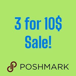 3 for 10$ Sale